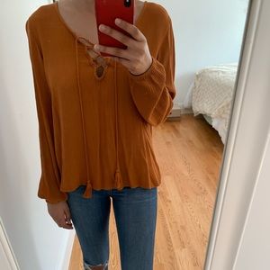 Forever 21 Tied Up Shirt